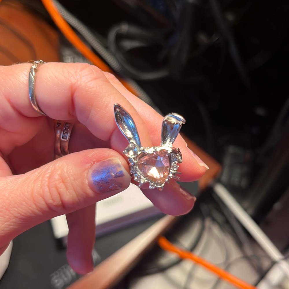 SHEIN bunny rings